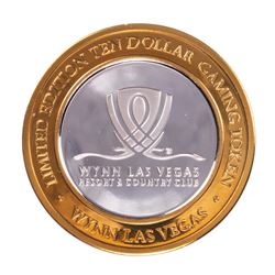 .999 Silver Wynn Las Vegas, NV $10 Limited Edition Casino Gaming Token