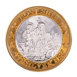 .999 Fine Silver Lost Ship Luxury Cruise $10 Limited Edition Gaming Token