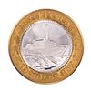 Image 2 : .999 Fine Silver Lost Ship Luxury Cruise $10 Limited Edition Gaming Token