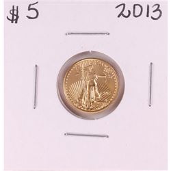 2013 $5 American Gold Eagle Coin