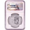 Image 2 : 2010 Canada $5 Maple Leaf Vancouver Olympics Silver Coin NGC MS69
