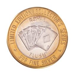 .999 Fine Silver Casino St. Charles Riverfront Station $10 Limited Edition Gaming Token
