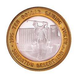 .999 Silver Sheraton Desert Inn Las Vegas, Nevada $10 Limited Edition Gaming Token