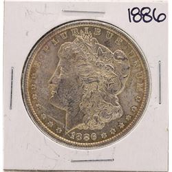 1886 $1 Morgan Silver Dollar Coin Nice Toning