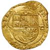 Image 1 : Seville, Spain, cob 1 escudo, Philip II, assayer Gothic D to right, mintmark to S to left, NGC MS 63