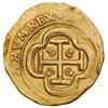 Image 2 : Mexico City, Mexico, cob 8 escudos, 1714J, NGC UNC details / rim filing, ex-1715 Fleet (designated o