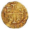 Image 2 : Lima, Peru, cob 4 escudos, 1702H, extremely rare, NGC AU 55, finest known.