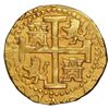 Image 2 : Lima, Peru, cob 4 escudos, 1708H, very rare (possibly unique), NGC MS 62, finest and only example in