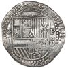 Image 1 : Lima, Peru, cob 2 reales, Philip II, assayer Diego de la Torre, *-ii to left, P-oD to right, Atocha 