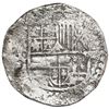 Image 1 : Potosi, Bolivia, cob 8 reales, Philip III, assayer Q, no Grade on certificate (Grade-1 quality).