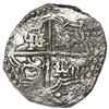 Image 2 : Potosi, Bolivia, cob 8 reales, Philip III, assayer not visible, no Grade on certificate (Grade-1 qua