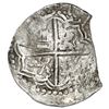 Image 2 : Potosi, Bolivia, cob 8 reales, Philip III, assayer not visible, Grade 2, ex-Hebert.