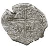 Image 2 : Potosi, Bolivia, cob 8 reales, Philip III, assayer not visible, Grade 3.