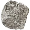Image 1 : Potosi, Bolivia, cob 8 reales, Philip III, assayer not visible, Grade 3.