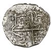 Image 2 : Potosi, Bolivia, cob 4 reales, Philip III, assayer T, Grade 3.