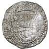 Image 1 : Potosi, Bolivia, cob 4 reales, Philip II, assayer not visible, Grade 2.