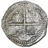 Image 2 : Potosi, Bolivia, cob 4 reales, Philip II, assayer not visible, Grade 2.