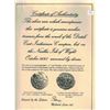 Image 2 : Zeeland, United Netherlands, "lion" daalder, date not visible, halfway embedded in large ball of con
