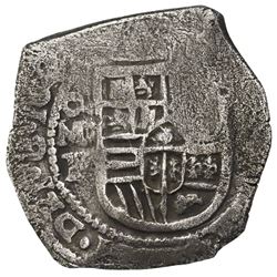 Mexico City, Mexico, cob 8 reales, Philip IV, assayer P, ex-Webber.