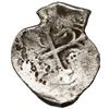Image 2 : Mexico City, Mexico, cob 4 reales, Philip IV, assayer not visible (early 1630s), ex-Rudman.