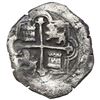 Image 2 : Mexico City, Mexico, cob 2 reales, Philip III, assayer F below II to left, (oM-oD) to right, very ra