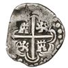 Image 2 : Potosi, Bolivia, cob 2 reales, Philip IV, assayer T (mid-1620s), ex-Rudman.