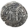Image 2 : Potosi, Bolivia, cob 8 reales, 1652E Transitional Type IV/A, unique die.