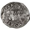 Image 2 : Potosi, Bolivia, cob 8 reales, 1652E Transitional Type V/A.