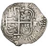 Image 1 : Potosi, Bolivia, cob 8 reales, 1653E, PH at top without dots, very rare.