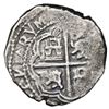 Image 2 : Lima, Peru, cob 8 reales, "Star of Lima" type, (1660)V, very rare, Seliger Plate Coin.