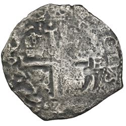 Potosi, Bolivia, cob 8 reales, 1673E.