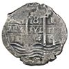 Image 2 : Potosi, Bolivia, cob 8 reales, 1674E.