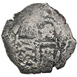 Potosi, Bolivia, cob 8 reales, 1675E.