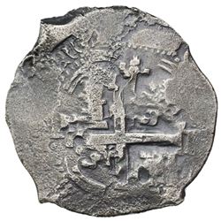 Potosi, Bolivia, cob 8 reales, 1678E.