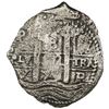 Image 2 : Potosi, Bolivia, cob 8 reales, 1679V.