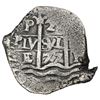 Image 2 : Potosi, Bolivia, cob 2 reales, 1677+76E.