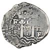 Image 2 : Potosi, Bolivia, cob 1 real, (1652E) Transitional, McLean Type I, rare.