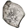 Image 1 : Mexico City, Mexico, cob 8 reales, Philip V, assayer not visible.