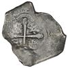 Image 2 : Mexico City, Mexico, cob 8 reales, Philip V, assayer not visible, ex-Kip Wagner, ex-Orr.