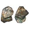 Image 1 : Clump of two Mexican cob 4 reales, probably both Philip V, uncleaned as found, ex-Ward.