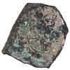 Image 1 : Mexico City, Mexico, cob 8 reales "greenie" (encrusted as found), Philip V, assayer not visible.