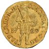 Image 1 : Holland, United Netherlands, gold ducat, 1729, NGC MS 65 / Vliegenthart (designated on label).