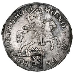 Holland, United Netherlands, "rider" ducatoon, 1734, ex-Jones.