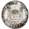 Image 2 : Mexico City, Mexico, pillar 8 reales, Philip V, 1737MF.