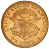 Image 2 : USA (San Francisco Mint), gold $20 Coronet Liberty "double eagle," 1863-S, PCGS AU58 / Brother Jonat