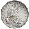Image 1 : USA (New Orleans mint), Seated Liberty half dollar, 1858-O, doubled 1 variety, NGC SS Republic / Shi