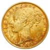 Image 1 : Great Britain (London, England), gold sovereign, Victoria (young head), 1864, die 23, NGC AU details