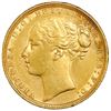 Image 1 : Great Britain (London, England), gold sovereign, Victoria (young head), 1871, St. George reverse, ho