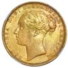 Image 1 : Great Britain (London, England), gold sovereign, Victoria (young head), 1872, St. George reverse, NG