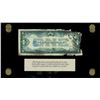 Image 2 : USA, silver certificate, $1, series 1928B, serial I77574360B, Woods-Mills, very rare, ex-Malone.